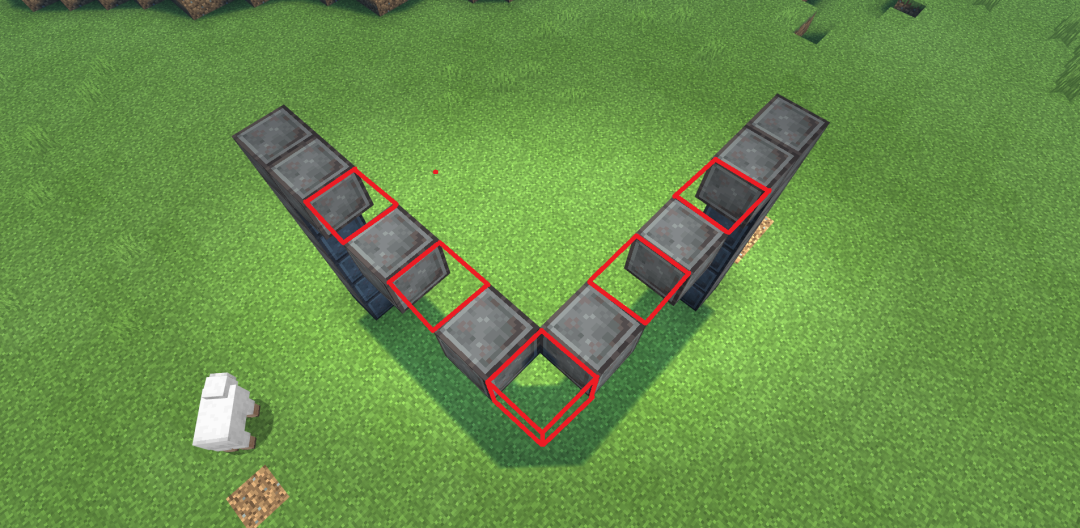 《我的世界：移动版》全自动按钮岩浆门搭建方法