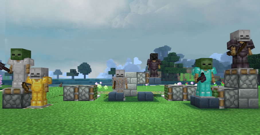 《我的世界：移动版》射术练习场搭建方法