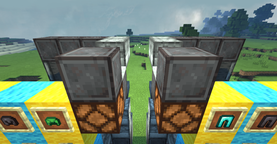 《我的世界:移动版》自选换装间搭建教程