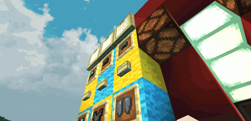 《我的世界：移动版》自选换装间搭建教程