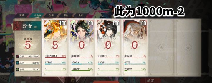 《物华弥新》梦魇1000m-30难度过关