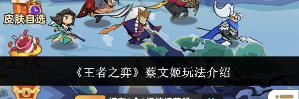 《王者之弈》蔡文姬玩法介绍