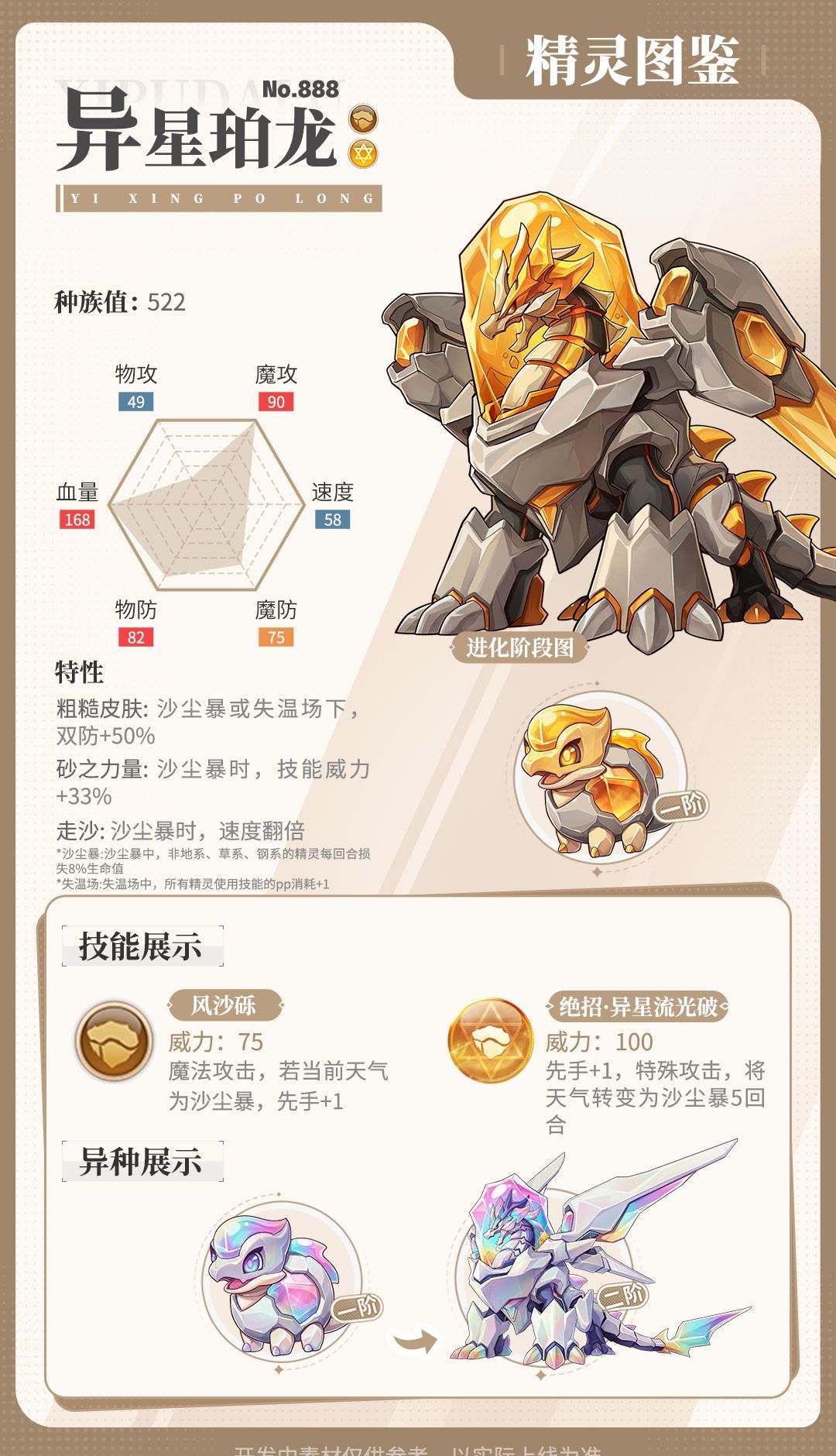 《西普大陆》异星珀龙技能介绍