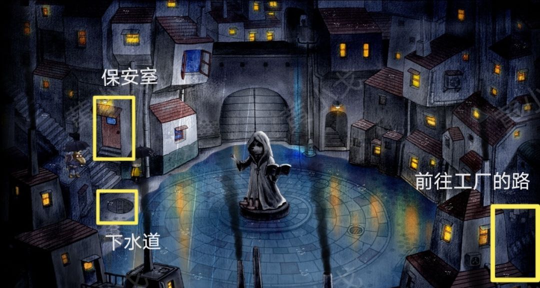 《雨城》工厂篇之广场攻略