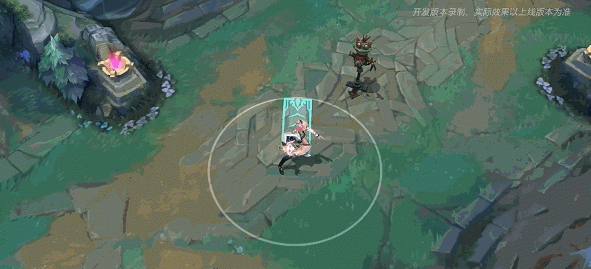 《英雄联盟手游》锐雯告白气球皮肤技能特效一览