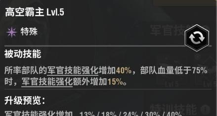 战火勋章胡子老爹技能介绍