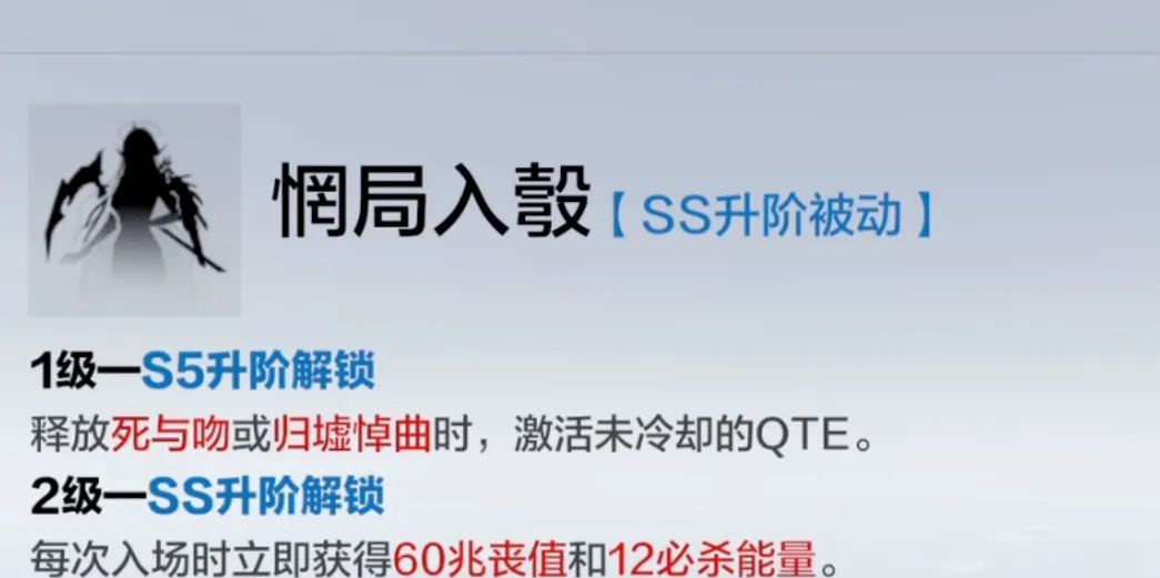 《战双帕弥什》涅缇娅·亡歌升阶收益详解
