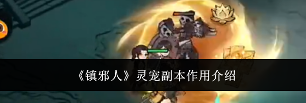 《镇邪人》灵宠副本作用介绍